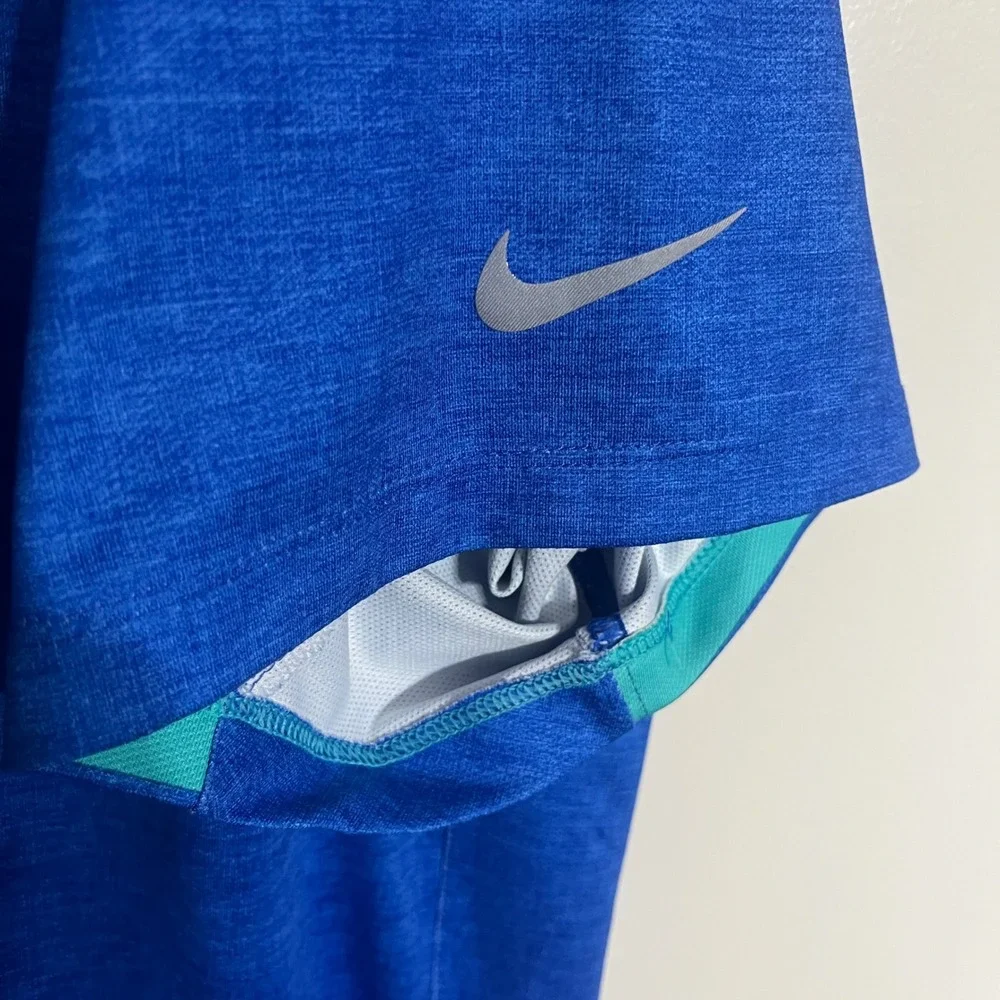 Nike Golf‎ Tour Performance Dri-FIT Polo Shirt Blue Stonewater Country Club XL